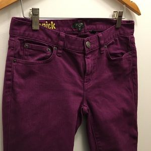 J.Crew toothpick jeans size 27